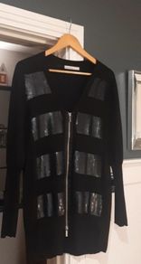 Karen Millen wool mix sequin cardigan