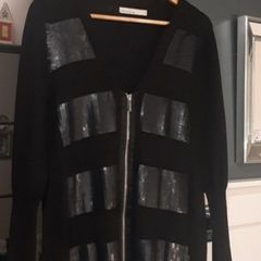 Karen Millen wool mix sequin cardigan