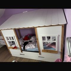 kids house bed