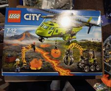 LEGO City 60123 Volcano Supply Helicopter