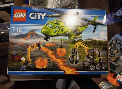 LEGO City 60123 Volcano Supply Helicopter