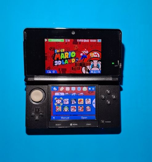 3DS Cosmic Black (Modded)