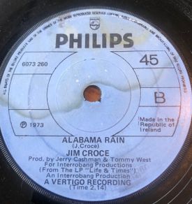 Jim Croce Vinyl Single - I got a name