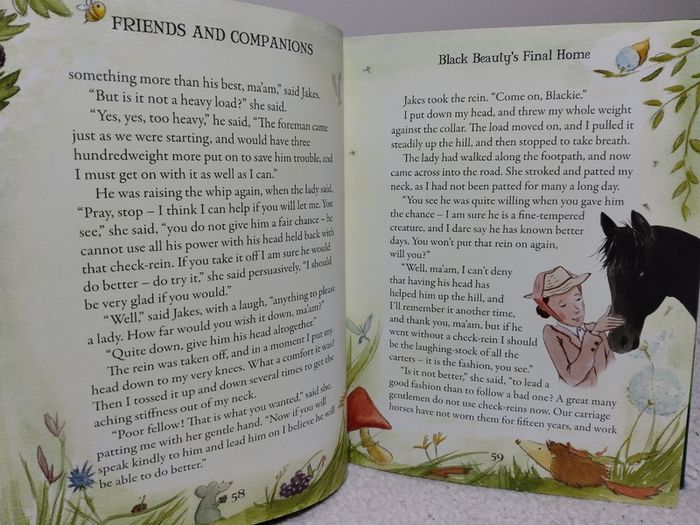 Illustrated Treasury of Animal Stories by miles kelly, LARGE HARDBACK BOOK