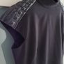 PHILOSOPHY Di Alberta Ferretti black high neck with embossed shoulders Sz 12UK - Bnwt Rrp 395 Image 4