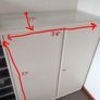 Metal cabinet for sale Image 3
