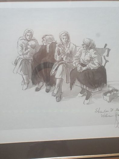 Lithograph. Renowned Cork Artist, William Harrington.