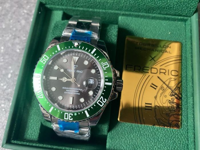 Fredric Ocean Professional Sport Watch Stainless Steel Quartz