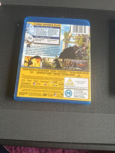 How to train your Dragon 1+2 Blu rays