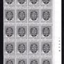 1972 Vatican City The 500th Anniversary of the Death of Bessarione Commemorative Stamps Marginal Panes of 20 Mint Never Hinged (MNH) Image 4