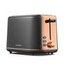 Grey Rose Gold Kettle and Toaster Set Image 5