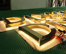 Custom 3D LED Letters,Illuminated Shopfront & Reception Signage
