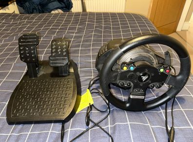 Thrustmaster tmx force feedback steering wheel and pedals (Xbox/pc)