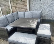 Rathwood Rattan Outdoor corner set