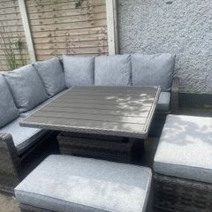 Rathwood Rattan Outdoor corner set