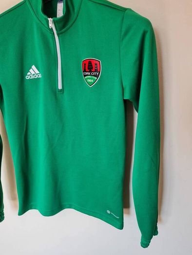 Adidas cork City quarter zip top Size small Ptp 19" in excellent condition