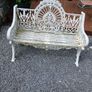 Cast iron garden chairs Image 2