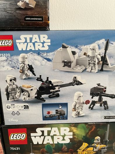 LEGO Star Wars Battle Pack Bundle x5