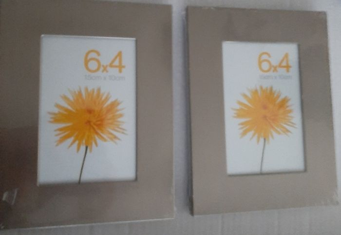 New silver photo frame unopened