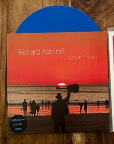 Richard Ashcroft Lovin' you lp blue vinyl