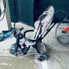 Q Play Prime 6-In-1 Trike Grey