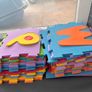 2mx1.8m Playpen with floor tiles, balls and pulls. Image 6