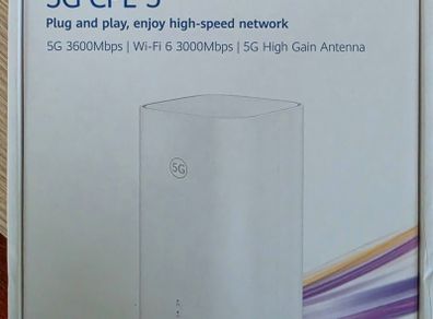 Modem Wi-Fi 6,5G  3600 Mbps,sim free