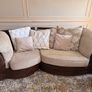 3-2-1 sofa + footstool Image 5