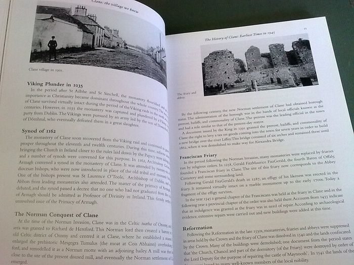 Clane the village we knew Kildare Ireland Irish local history Signed