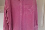 Divided  Pink Cord Shirt, To Clear
