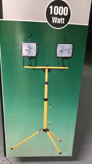 Site Lights Work Light on Stand 220V Plug In