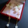 Lily Of The Valley Chandelier Earrings Flower Floral Dangle Hook Earrings Image 5