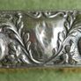 Antique Sterling  Silver hallmarked Repousse Clothes Brush 96,6g Image 3