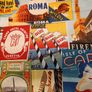 Vintage Italian Printed canvas fabric Image 9