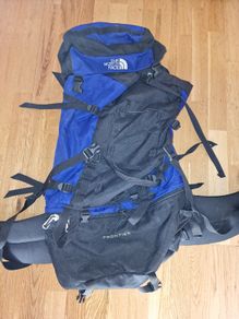 Long Back Pack North  Face Prontier