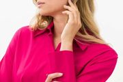 BRAX Women's Blouse Style Vicki, Red, Size S, EU 36, UK 10