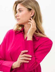 BRAX Women's Blouse Style Vicki, Red, Size S, EU 36, UK 10
