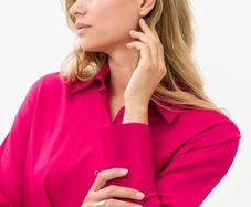 BRAX Women's Blouse Style Vicki, Red, Size S, EU 36, UK 10