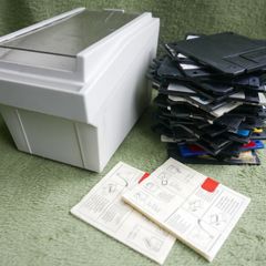 Vintage floppy disk  30 FLOPPY DISK