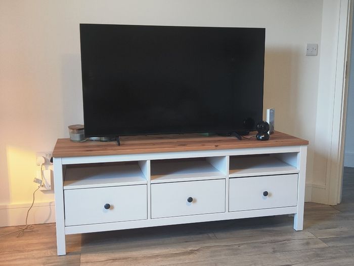 IKEA TV stand with 3 drawers
