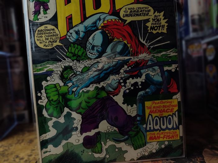 Incredible Hulk ! Issue #165 ! 1st Appearance of Aquon ! Bronze Age Comic from 1973 ! by Marvel !