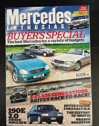 Mercedes Enthusiasts Magazines