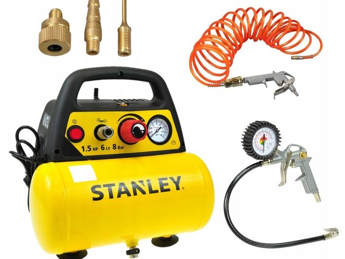 Stanley Portable Air Compressor DIY 6L