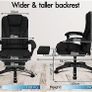 Office Chair with 8-point Massage Seat Heated Image 10