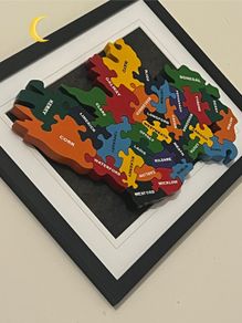 Ireland map jigsaw puzzles
