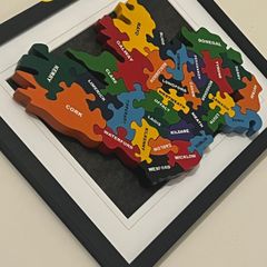 Ireland map jigsaw puzzles