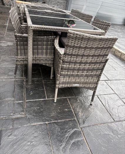 Rattan Garden Table and Chairs