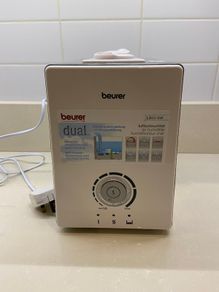 Beurer LB88WHT Dual Action Air Humidifier, 6 Litre, 280 Watt, White
