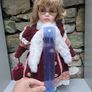 Leonardo Porcelain Doll Diana 16 inch Vintage Image 8