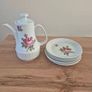 Vintage Winterling Bavaria Coffee Pot & 6 Cake plates Image 4